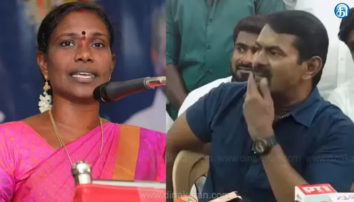 நாதக மாநில மகளிர் பாசறை செயலாளர் காளியம்மாள் அக்கட்சியில் இருந்து விலக முடிவு?