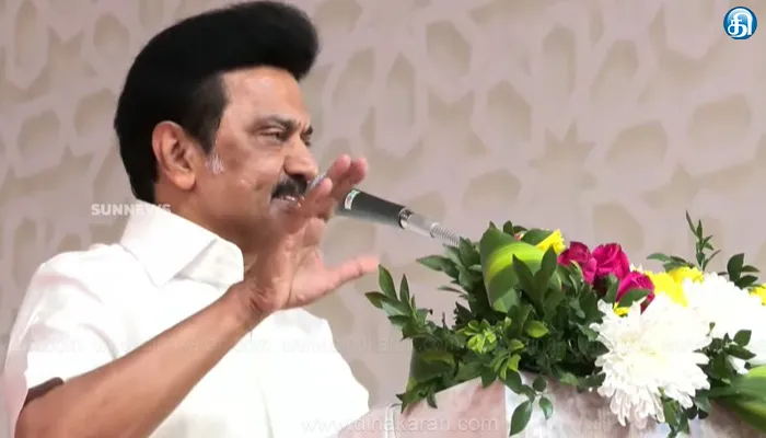 நெல்லை மழை பாதிப்புக்கு ஒன்றிய அரசு நிதி தரவில்லை.. தமிழ்நாட்டுக்கு நிதியும் கிடையாது நீதியும் கிடையாது: முதலமைச்சர் மு.க.ஸ்டாலின் விமர்சனம்!!