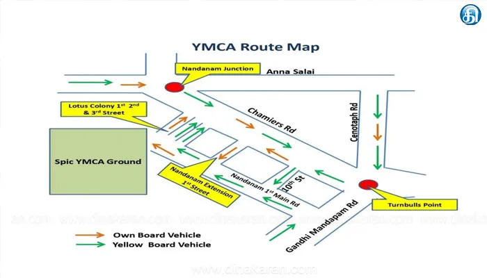 சென்னை நந்தனம் YMCA மைதானத்தில் எட் ஷீரன் இசை நிகழ்ச்சி நடைபெறுவதை ஒட்டி, போக்குவரத்தில் மாற்றம் செய்யப்பட்டுள்ளது!