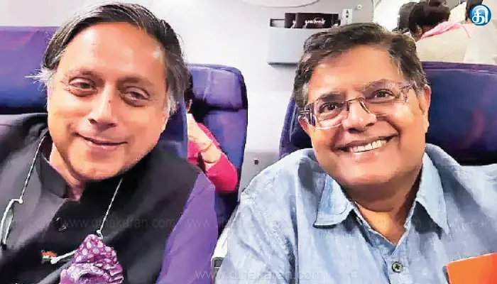 கட்சித் தலைமையுடன் மோதல் நீடிக்கும் நிலையில் பாஜக எம்பியுடன் சசி தரூர் நெருக்கம் ஏன்?: கார்கேவை எதிர்த்ததால் ஓரம்கட்டப்படுகிறாரா?