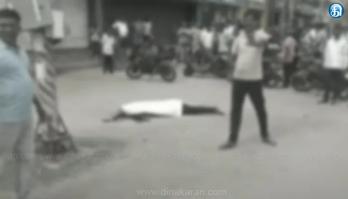 காரைக்குடியில் பிரபல கஞ்சா வியாபாரி மனோஜ் ஓட ஓட வெட்டிக்கொலை