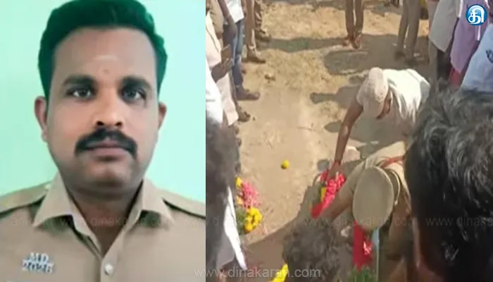 உசிலம்பட்டியில் காவலர் அடித்துக் கொலை செய்யப்பட்ட வழக்கில் தேடப்பட்ட கஞ்சா வியாபாரி என்கவுன்ட்டர்..!!