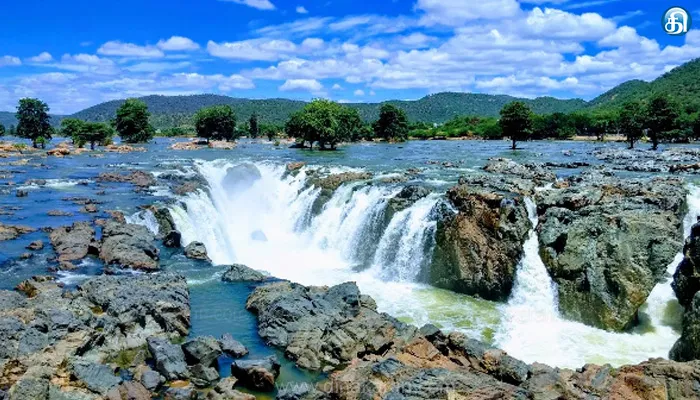 ஒகேனக்கல் காவிரி ஆற்றில் நீர் வரத்து அதிகரிப்பு