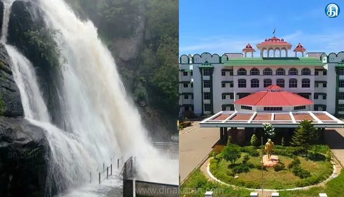 பழைய குற்றால அருவியில் குளிக்க அனுமதி கோரி வழக்கு: ஐகோர்ட் கிளை உத்தரவு
