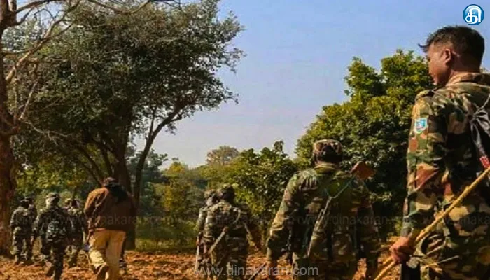 சத்தீஸ்கரில் ரிசர்வ் போலீசாருக்கும் மாவோயிஸ்டுகளுக்கும் இடையே நடந்த துப்பாக்கி சண்டையில் 22 மாவோயிஸ்டுகள் சுட்டுக்கொலை