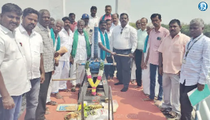 பாம்பாறு அணையில் இருந்து பாசனத்திற்கு தண்ணீர் திறப்பு 4 ஆயிரம் ஏக்கர் நிலம் பயன்பெறும்