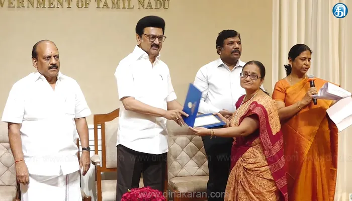 சென்னை தலைமை செயலகத்தில் பல்வேறுதுறை சார்ந்த திட்டங்களை தொடங்கி வைத்தார் முதலமைச்சர் மு.க.ஸ்டாலின்