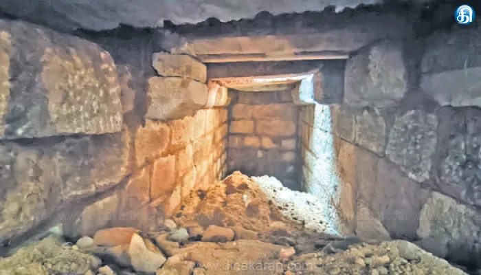 பட்டீஸ்வரத்தில் 1000 ஆண்டுகள் பழமை வாய்ந்த ராமலிங்க சுவாமி கோயிலில் பாதாள அறை கண்டுபிடிப்பு