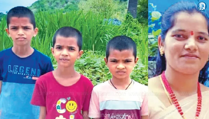 கணவருடன் ஏற்பட்ட தகராறால் விபரீதம்; உணவில் விஷம் கலந்து 3 குழந்தைகள் கொலை: தாய் கவலைக்கிடம்