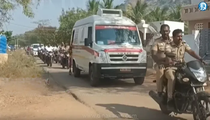 உசிலம்பட்டியில் காவலர் முத்துக்குமார் அடித்துக் கொலை செய்யப்பட்ட வழக்கில் தேடப்பட்டவர் என்கவுன்ட்டர்..!!