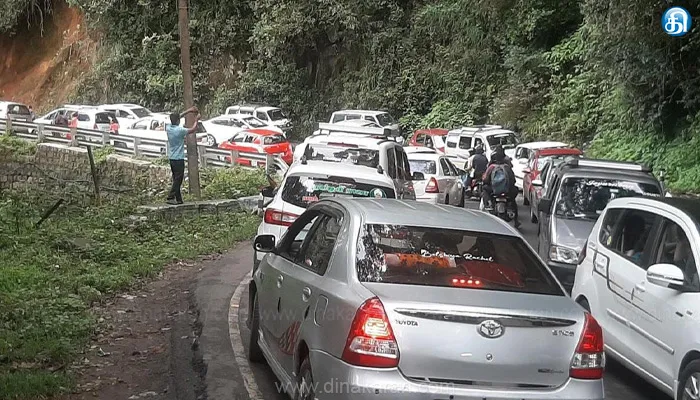 கொடைக்கானலில் வாகனக்கட்டுப்பாடு நாளை முதல் அமல்