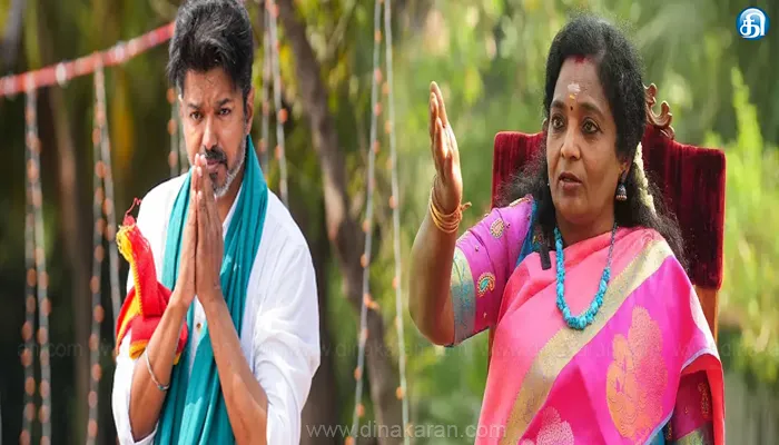விஜய் பேச்சு எதுகை மோனைக்கு தான் சரியாக இருக்கும்: தமிழிசை பேட்டி