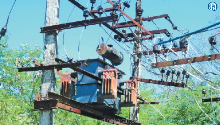 ஆர்.கே.பேட்டை அருகே சேதமான டிரான்ஸ்பார்மர் மாற்றியமைக்க கோரிக்கை