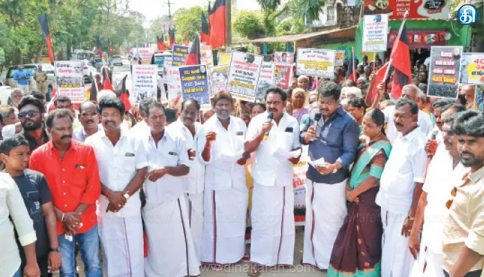 100 நாள் வேலைக்கு நிதி வழங்காத ஒன்றிய அரசை கண்டித்து தமிழகம் முழுவதும் திமுக ஆர்ப்பாட்டம்: அனைத்து ஒன்றியங்களிலும் 1,170 இடங்களில் நடந்தது