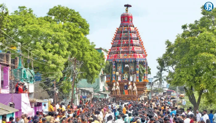 திருநீர்மலை ரங்கநாத பெருமாள் கோயில் தேரோட்டம் கோலாகலம்: திரளான பக்தர்கள் பங்கேற்பு