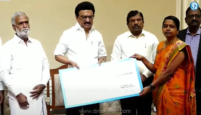 விரிவுப்படுத்தப்பட்ட ஒருகால பூஜைத் திட்டத் திருக்கோயில்களுக்கான ஆணைகளை வழங்கினார் முதலமைச்சர் மு.க.ஸ்டாலின்..!!