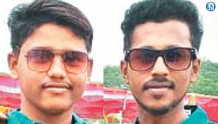 பைக் -லாரி மோதல் கல்லூரி மாணவர்கள் 2 பேர் பரிதாப் பலி