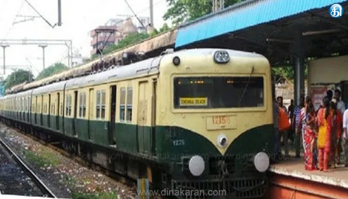 தண்டவாள பராமரிப்பு பணி காரணமாக கும்மிடிப்பூண்டி ரயில் சேவையில் மாற்றம்: தெற்கு ரயில்வே அறிவிப்பு