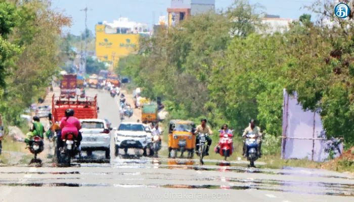 திருவண்ணாமலை மாவட்டத்தில் கோடைகாலம் தொடங்கும் முன்பே சுட்டெரிக்கும் கடும் வெயில்