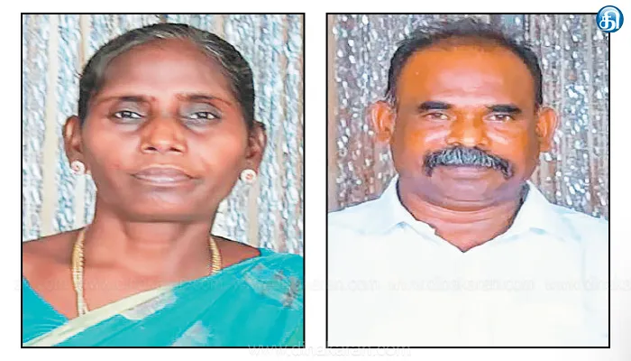 சாயர்புரம் அருகே பயங்கரம்; கழுத்தறுத்து மனைவி கொடூர கொலை; கணவர் கைது