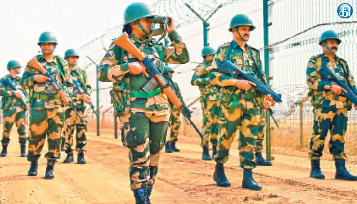 553 கி.மீ. நீள எல்லையில் போர் பதற்றம்; பாதுகாப்பு படை தீவிர ரோந்து; 2 நாட்களில் பயிரை அறுவடை செய்து வயலை காலி செய்ய: எல்லைக் கிராம விவசாயிகளுக்கு பிஎஸ்எப் உத்தரவு
