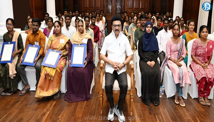 மருத்துவப் பணியிடங்களுக்கு தெரிவு செய்யப்பட்ட 621 நபர்களுக்கு பணிநியமன ஆணைகளை வழங்கினார் முதலமைச்சர் மு.க.ஸ்டாலின்..!!