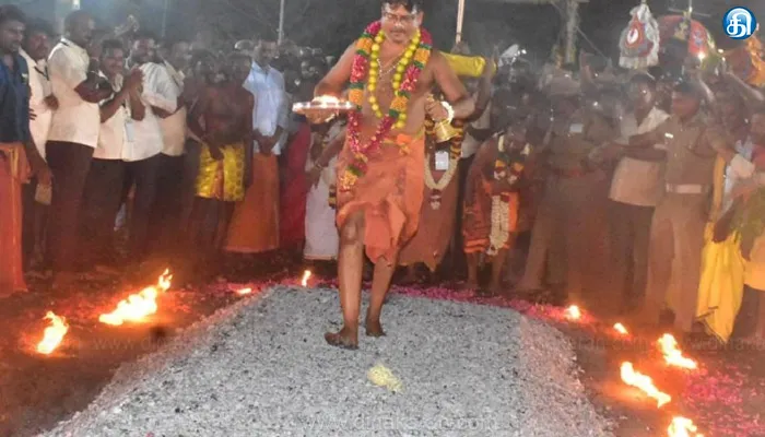 பண்ணாரி அம்மன் கோயில் குண்டம் விழாவை ஒட்டி இன்று ஈரோடு மாவட்டத்துக்கு அரசு விடுமுறை