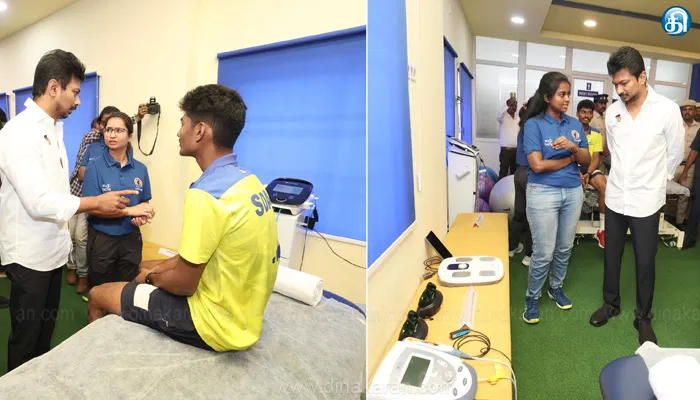 விளையாட்டு அறிவியல் மையம்: துணை முதல்வர் தொடங்கி வைத்தார்