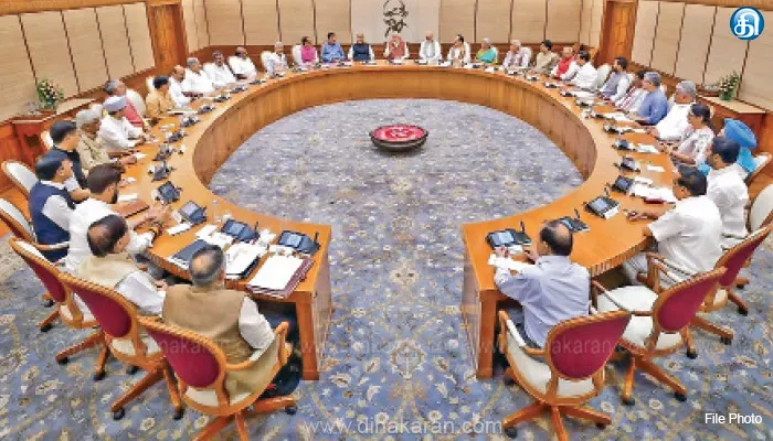பிரதமர் மோடி தலைமையில் இன்று ஒன்றிய அமைச்சரவைக் கூட்டம்