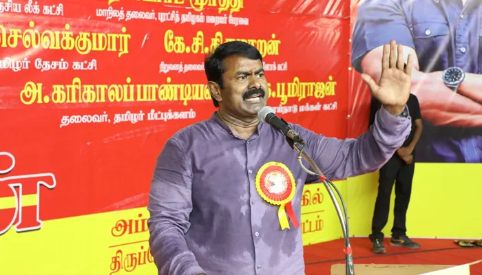 டிஐஜி வருண்குமாரின் அவதூறு வழக்கு; இன்று மாலைக்குள் சீமான் ஆஜராகாவிட்டால் பிடிவாரன்ட்: திருச்சி கோர்ட் உத்தரவு