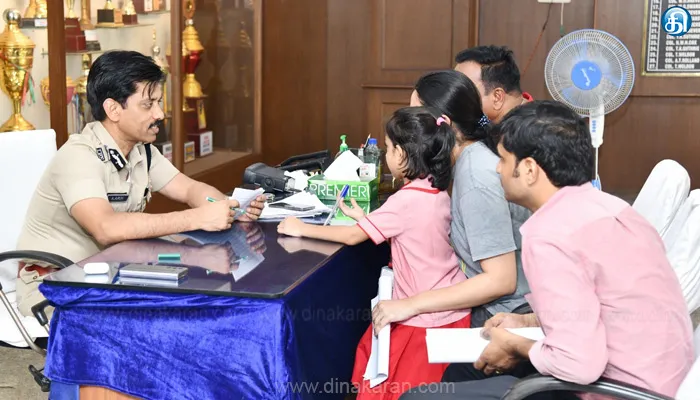 சென்னை காவல் ஆணையரகத்தில் நடைபெற்ற பொதுமக்கள் குறை தீர் முகாம்