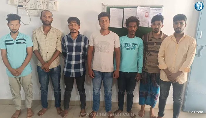 சட்டவிரோதமாக தங்கியிருந்த வங்கதேசத்தினர் 7 பேர் கைது