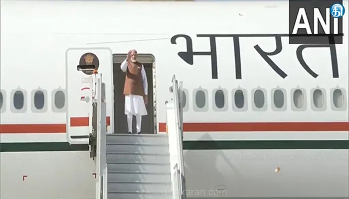 சவூதி அரேபியா புறப்பட்டார் பிரதமர் மோடி..!!