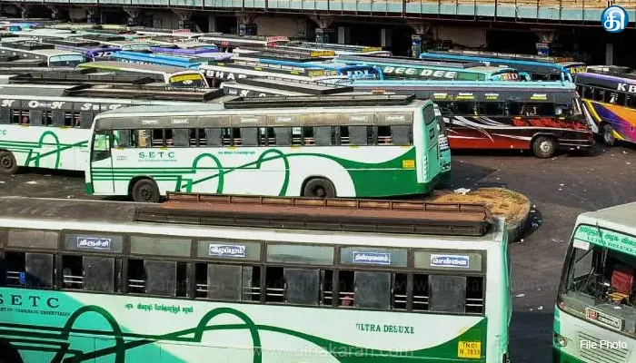 தமிழ்நாடு அர­சுப் போக்­கு­வ­ரத்­துக் கழ­கங்­க­ளுக்கு 2,134 புதிய பேருந்­து­கள் வாங்க டெண்­டர்