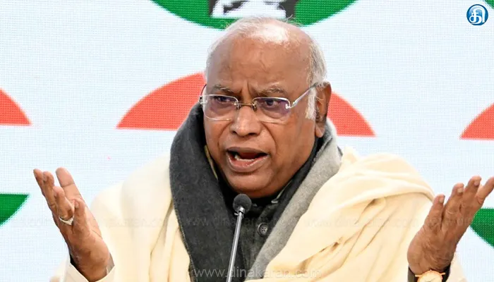 வக்பு சட்டத்தில் திருத்தம் மக்களை பிளவுபடுத்தும் பாஜ-ஆர்எஸ்எஸ்சின் சதி: கார்கே கடும் தாக்கு