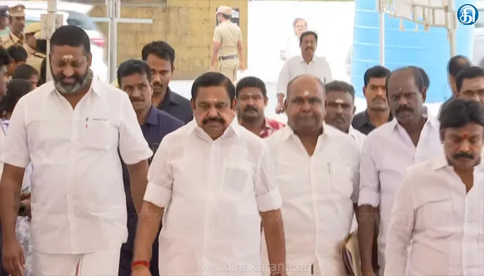 எடப்பாடி பழனிசாமியுடன் பாஜக மாநிலத் தலைவர் நயினார் நாகேந்திரன் சந்திப்பு!!