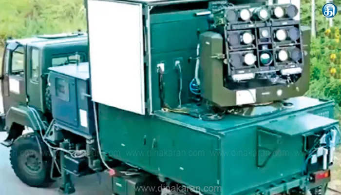 வெற்றிகரமாக பரிசோதித்தது டிஆர்டிஓ எதிரிகளின் டிரோன்களை நொடிக்குள் அழிக்கும் நவீன ‘லேசர்’ ஆயுதம்: அமெரிக்கா, சீனா, ரஷ்யாவுக்கு அடுத்த இடத்தில் இந்தியா