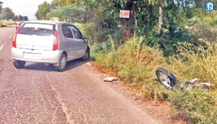 கள்ளக்காதல் விவகாரத்தில் பெண் தற்கொலை; காரை மோதி பெட்ரோல் பங்க் மேலாளர் வெட்டிக்கொலை: போலீசார் மீது அரிவாளை வீசி தப்ப முயன்ற 2 பேர் கைது
