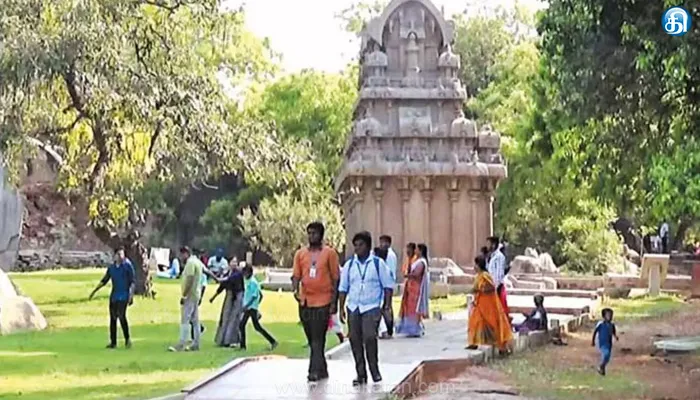 இன்று உலக பாரம்பரிய தினம் மாமல்லபுரம் சின்னங்களை இலவசமாக பார்க்கலாம்