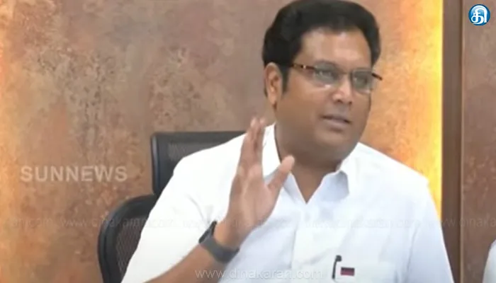 மின்னணு பொருட்கள் உற்பத்தியில் இந்திய அளவில் தமிழ்நாடு முதலிடத்தில் உள்ளது: அமைச்சர் டி.ஆர்.பி.ராஜா பேட்டி