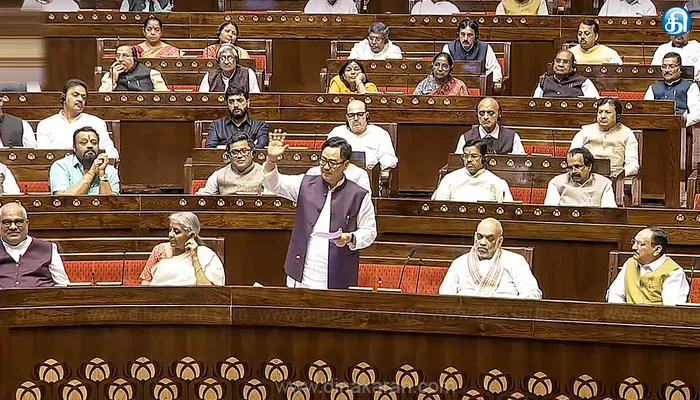 மாநிலங்களவையில் வக்பு வாரிய சட்டத்திருத்த மசோதா நிறைவேற்றம்: 128 எம்.பிக்கள் ஆதரவு; 95 எம்.பிக்கள் எதிர்ப்பு