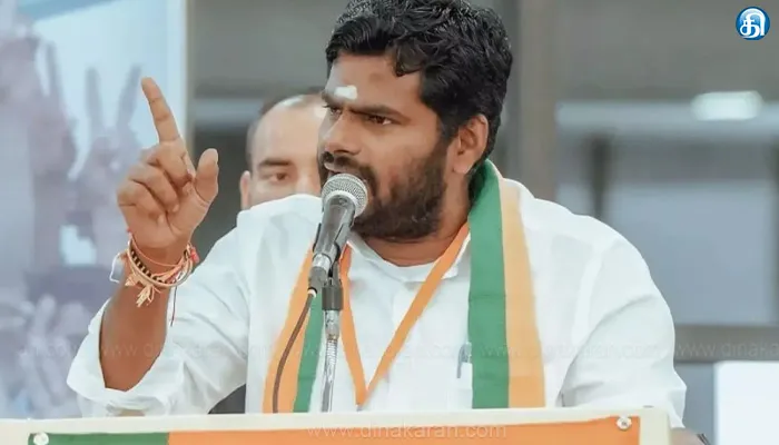 கூலிக்கு நெசவு செய்யும் விசைத்தறியாளர்களின் நியாயமான கோரிக்கைகளை அரசு நிறைவேற்ற வேண்டும்: அண்ணாமலை அறிக்கை
