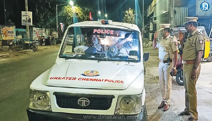 Ayyanavaram, Chennai Police