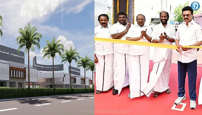 திருச்சியில் ரூ.2,415.84 கோடி மதிப்பீட்டில் புதிய திட்டப்பணிகள் : முதல்வர் மு.க.ஸ்டாலின் அடிக்கல் நாட்டினார்!