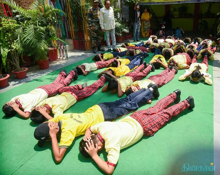 நாடு முழுவதும் நடைபெற்ற போர்க்கால பாதுகாப்பு ஒத்திகை!!