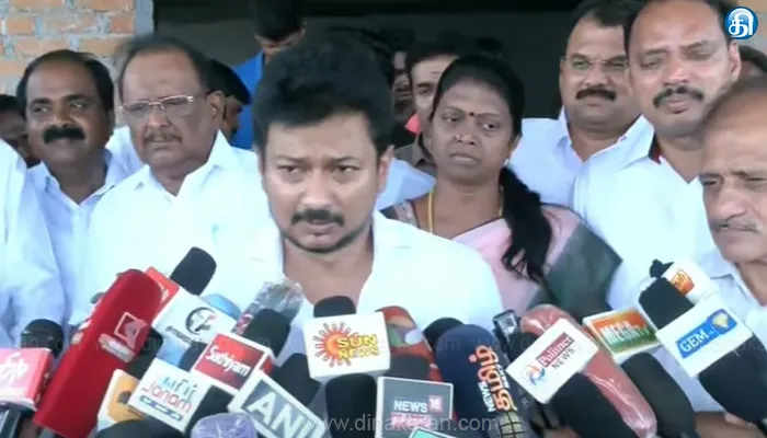 ED, மோடி எதற்கும் நாங்கள் பயப்படமாட்டோம் :துணை முதல்வர் உதயநிதி ஸ்டாலின் பேட்டி