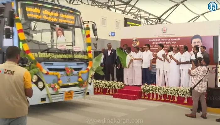 திருச்சி மாவட்டத்தில் ரூ.2344 கோடியில் புதிய பணிகளுக்கு அடிக்கல் நாட்டுதல், முடிவுற்ற திட்டப்பணிகளை தொடங்கி வைத்தார் முதல்வர் மு.க.ஸ்டாலின்