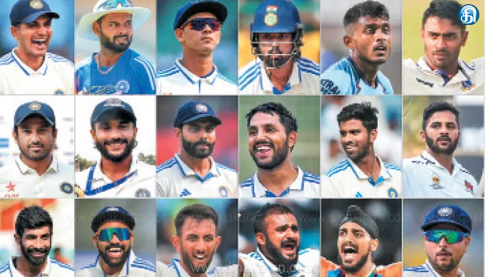 இங்கிலாந்துடன் 5 டெஸ்ட் போட்டி: சுப்மன் கில் தலைமையில் இந்திய அணி அறிவிப்பு; 2 தமிழக வீரர்களுக்கு வாய்ப்பு