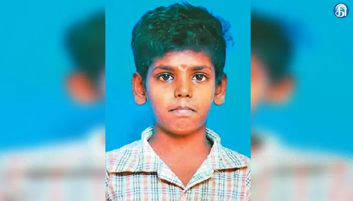 நாயை காப்பாற்ற முயன்ற மாணவர் நீரில் மூழ்கி பலி: கண்கள் தானம்