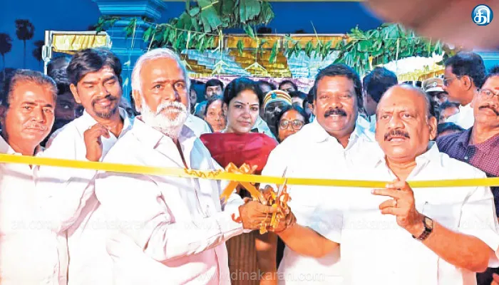குன்றத்தூர் முருகன் கோயில் சார்பில் ரூ.2.95 கோடியில் 6 திருமண மண்டபங்கள்: அமைச்சர்கள் திறந்து வைத்தனர்